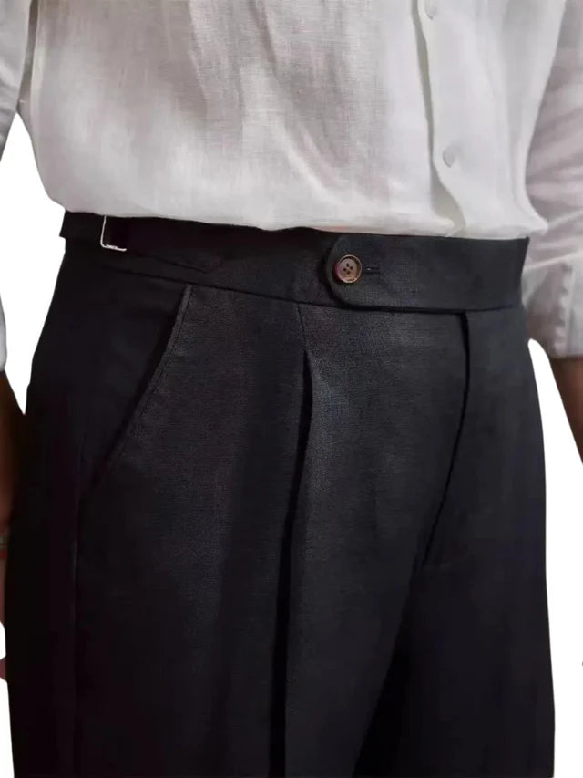 100% Leinenhose fur herren