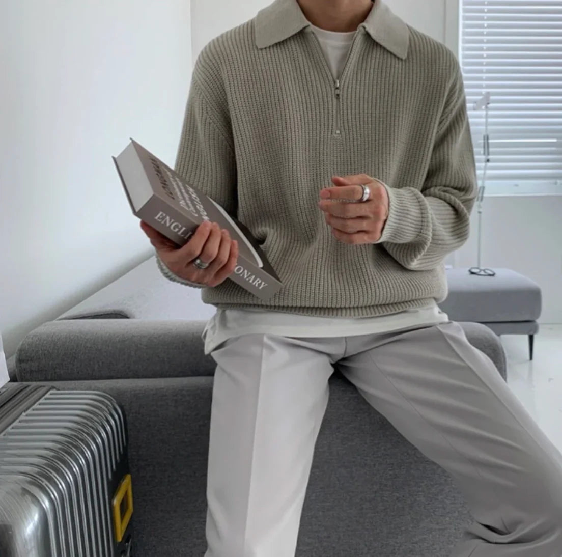 ALESSANDRO - CLASSIC QUARTER-ZIP D
