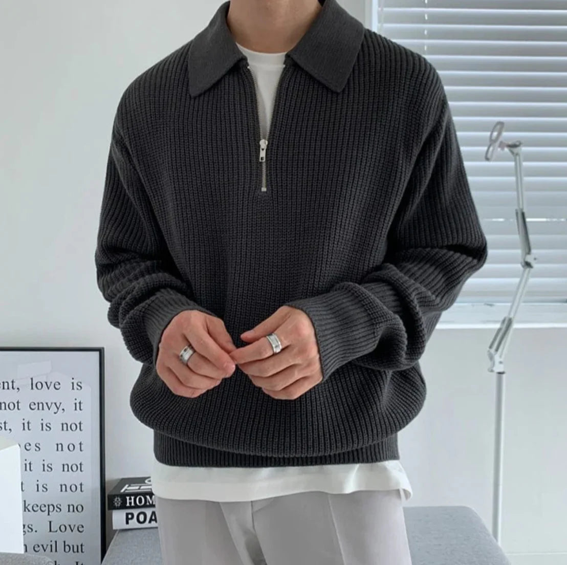 ALESSANDRO - CLASSIC QUARTER-ZIP D