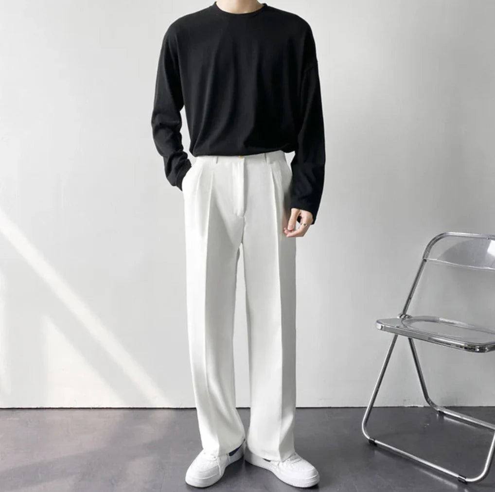 MARCO - PLEATED TROUSERS