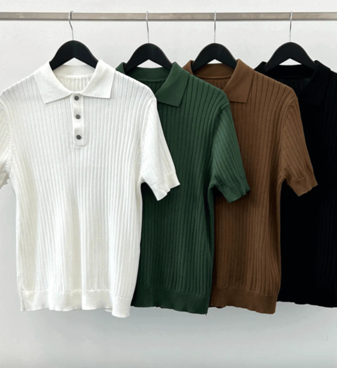 ENZO - STRIPED POLO D