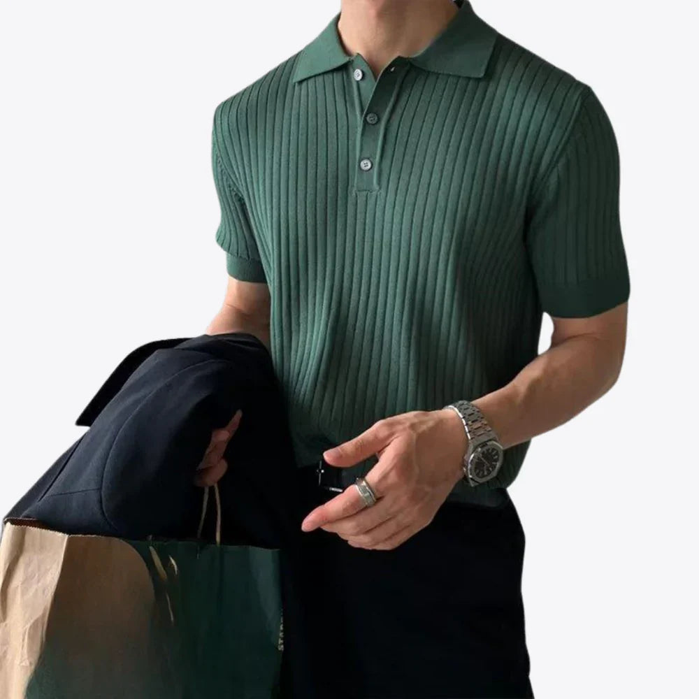 ENZO - STRIPED POLO D