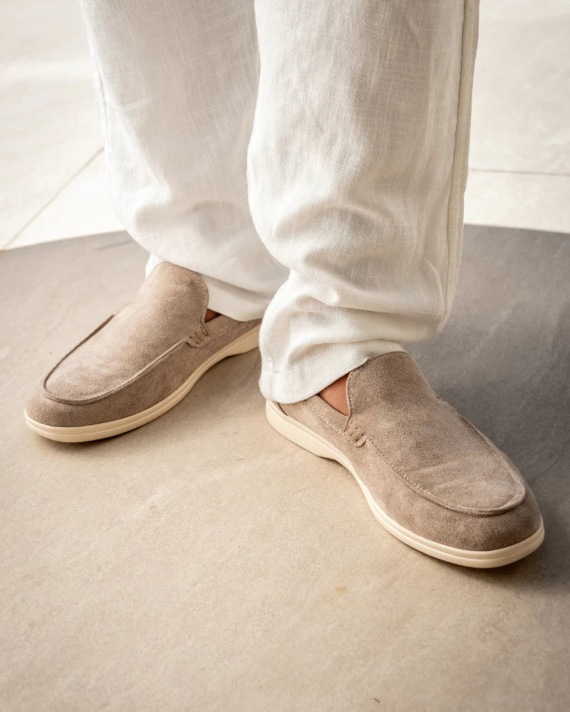 Old Money Suede Loafers Herren