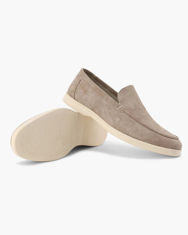Old Money Suede Loafers Herren