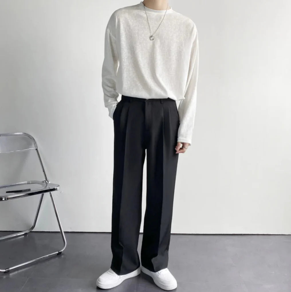 MARCO - PLEATED TROUSERS