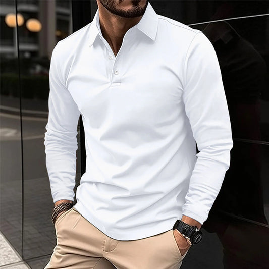 ROCKY - Casual Long-sleeved Polo Shirt