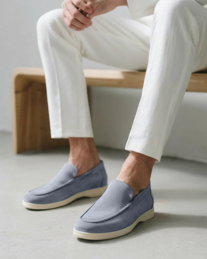 Old Money Suede Loafers Herren